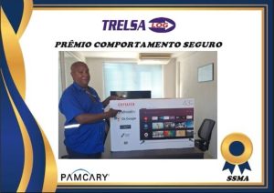 Prêmio Comportamento Seguro Trelsa Log